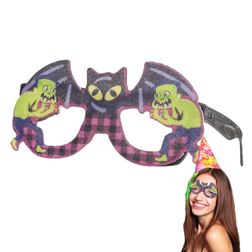 Renopfect Halloween-Partybrille für Kinder,Halloween-Kostüm-Partybrille | Partyzubehör Kostümbrille Lustiges Design | Partyzubehör, Brillen für Kinder, Kostümzubehör, Halloween-Cosplay-Zubehör von Renopfect