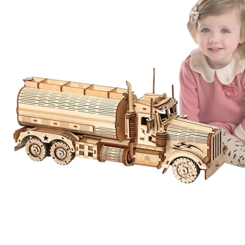 Renopfect Handgemachtes Holzpuzzle Für Erwachsene | Mini Tanker Modell Bausatz,Bastel Spielzeug Lernspielzeug für Kinderkrippe Reisen Renopfect Handgemachtes Holzpuzzle Für Erwachsene | Mini Tanker Modell Bausatz,Bastel Spielzeug Lernspielzeug für Kinderkrippe Reisen von Renopfect