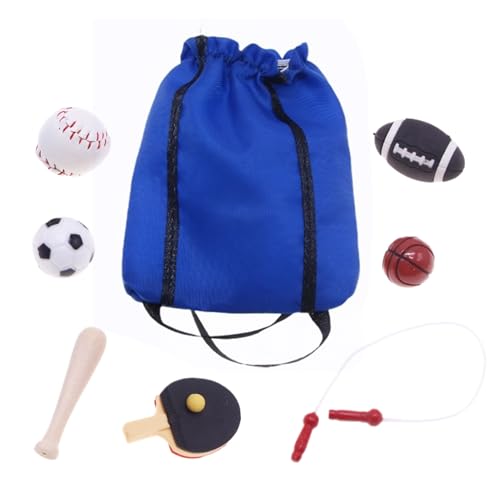 Renopfect Miniatur-Sportbälle für Puppenhaus, Miniatur-Sportbälle, lustiges Lernspielzeug für und Mädchen Renopfect Miniatur-Sportbälle für Puppenhaus, Miniatur-Sportbälle, lustiges Lernspielzeug für und Mädchen von Renopfect