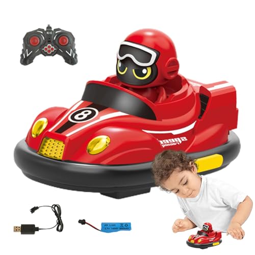 Renopfect RC Stoßfängerauto Set, Fernbedienungsauto - Stoßfänger Fernbedienungswagen Set,Spielset für Elektrofahrzeuge wiederaufladbares Ausstrahlungsspiel für & Jugendliche von Renopfect