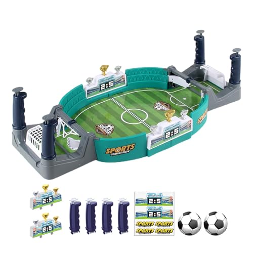 Renywosi Tischfußballspiel,Tischfußballspiel, Desktop-Fußballspielset, Familienspiel Tischfußballspiele Fußballspiele Indoor-Spielzimmer Interaktives Sportbrettspiel für Erwachsene von Renywosi