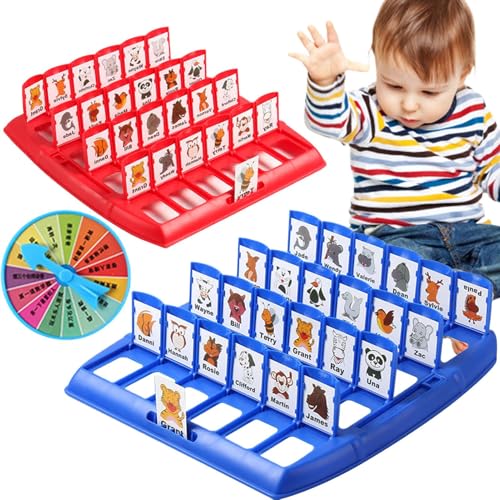 Suspect Animal-Spiel, Suspect The Character-Spiel - Verdächtiges Spiel für Kinder und Erwachsene | Wer Bin ich? Spiele für Kinder ab 3 Jahren, Mädchen, Kinderspiel für den Familienabend, von Renywosi