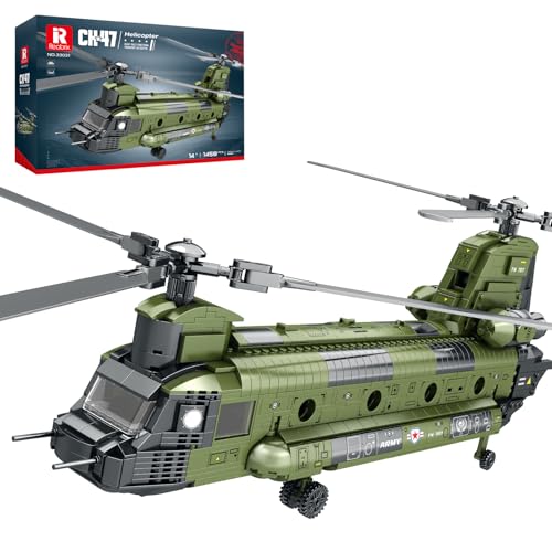 Reobrix CH-47 Transporthubschrauber-Bausatz 33031 von Reobrix