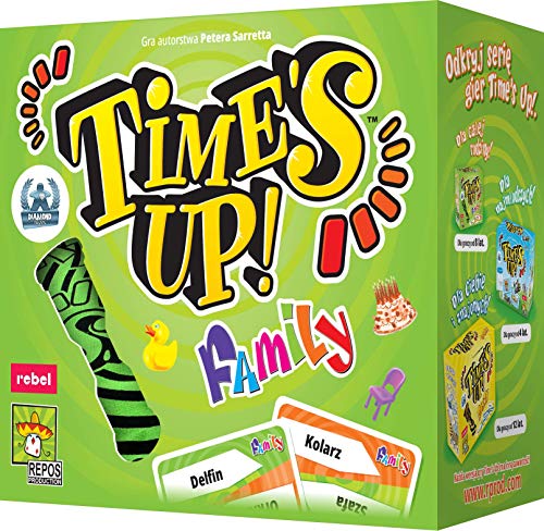 Rebel, Brettspiel, Time's Up! Family (2020) von Repos Production