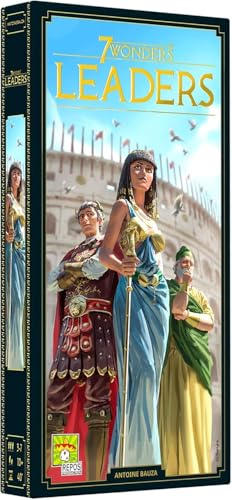 Repos Production , 7 Wonders 2nd Edition: Leaders Expansion , Board Game , Ages 10+ , 3 to 7 Players , 30 Minutes Playing Time von Repos Production