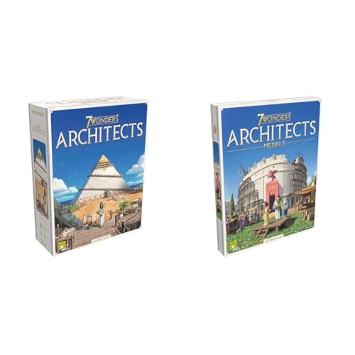 Repos Production - 7 Wonders Architects, Kennerspiel, Strategiespiel, 2-7 Spieler, Deutsch, 7 Wonders Architects – Medals, Erweiterung, Strategiespiel, 2-7 Spieler, Deutsch von Repos Production