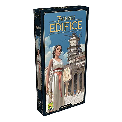 Repos Production, 7 Wonders – Edifice, Erweiterung, Kennerspiel, Strategiespiel, 3-7 Spieler, Ab 10+ Jahren, 30 Minuten, Deutsch, Mehrfarbig, Bunt von Repos Production