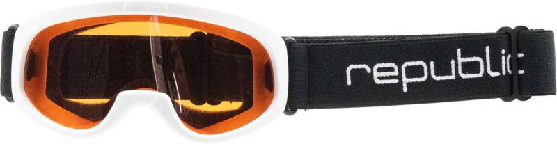 Republic Goggle R610 Kids Skibrille, White von Republic