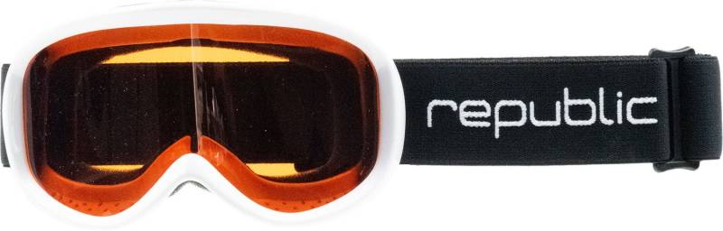 Republic Goggle R650 Junior Skibrille, White von Republic