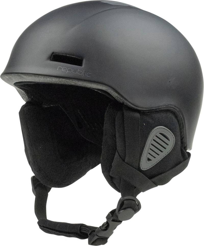 Republic R550 JR Skihelm, Schwarz von Republic