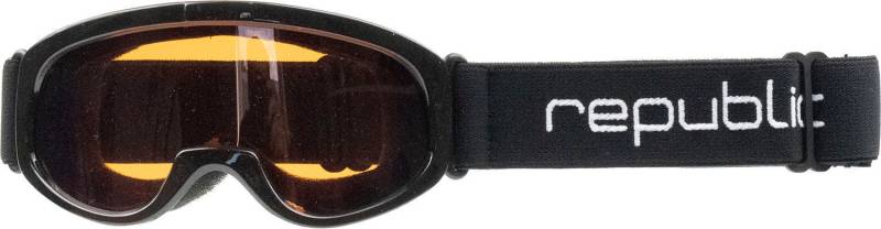 Republic R610 Kids Skibrille, Schwarz von Republic