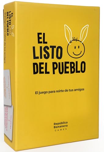 El Tonto del Pueblo – Brettspiele – Das Brettspiel zum Lachen Ihrer Freunde – Tafeln und Filzstifte El Tonto del Pueblo – Brettspiele – Das Brettspiel zum Lachen Ihrer Freunde – Tafeln und Filzstifte von República Bananera