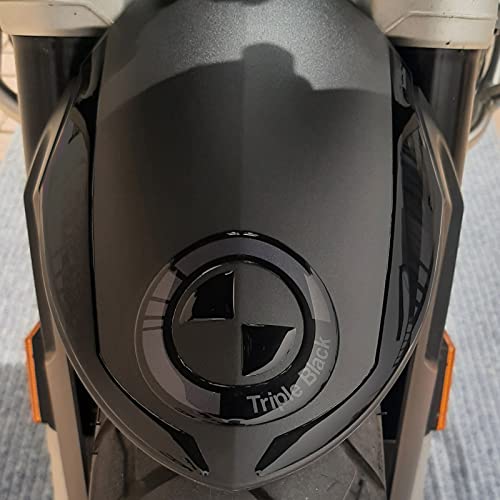 Resin Bike Aufkleber Motorrad Kompatibel Mit BMW R 1250 GS Triple Black 2021. Aufkleber Harz 3D - Kotflügel von Resin Bike