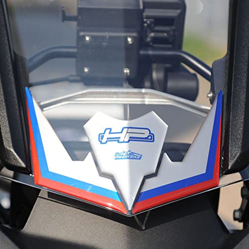 Resin Bike Aufkleber für Motorrad Kompatibel mit Bmw R 1250 GS 2019-2020 HP. Windschildschutz vor Stößen und Kratzern. 3D-Harzklebstoff. Motorrad-Gadget - Stickers - Made in Italy von Resin Bike