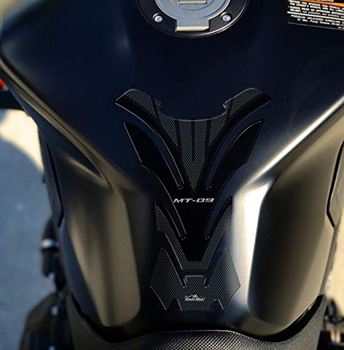 Resin Bike Aufkleber für Motorrad Kompatibel mit Yamaha MT-09 2017 2020. Tankabdeckung vor Stößen und Kratzern. 3D-Harzklebstoff. Motorrad-Gadget - Stickers - Made in Italy von Resin Bike