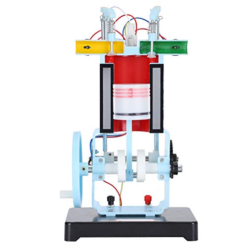 Resefinem Benzinmotor Modell 4: detaillierter Erklärer seines mechanischen und praktischen Durchs durch physikalische Experimente und Demonstration von Respicefinem