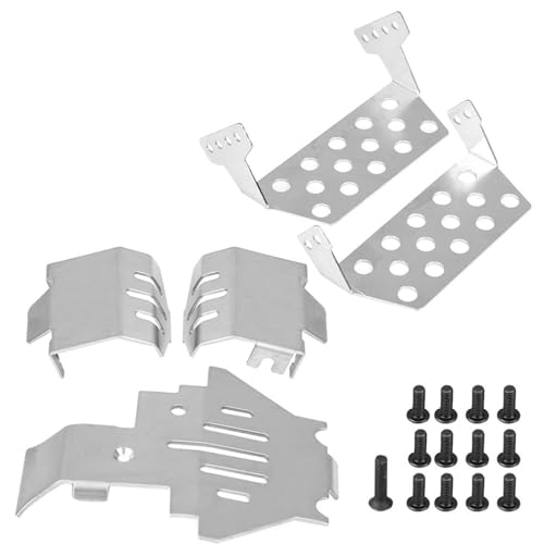 5 Stücke Rc Chassis Rüstung Rc Auto Chassis Schutz Skid Plate Rüstung Schutzplatte Schutz Zubehör RC Chassis Armor Guard Plate für Traxxas TRX4 und Losi Promoto MX Motorrad 5 Stücke Rc Chassis Rüstung Rc Auto Chassis Schutz Skid Plate Rüstung Schutzplatte Schutz Zubehör RC Chassis Armor Guard Plate für Traxxas TRX4 und Losi Promoto MX Motorrad von Respicefinem