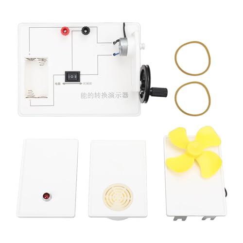 Respicefinem Feine Verarbeitung 18. 0×14. 0×11. Energieumwandlungs-Wissenschaftsset, PVC-p?dagogisches experimentelles Energieumwandlungsset für mechanische Energie, Wind, feine von Respicefinem