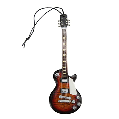 Respicefinem Miure 13×6×2 Gitarrenmodell, Miniatur-Farbverlauf, Holzmaserung, farblich passender Gitarrenmodell-Regal-Display-Anhänger von Respicefinem