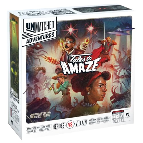 Unmatched Adventures: Tales to Amaze - Kooperatives Strategie-Kampfspiel für Familie, Jugendliche & Erwachsene von Restoration Games von Restoration Games
