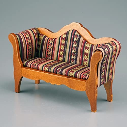 Sofa Biedermeier, Miniatur von Reutter Porzellan