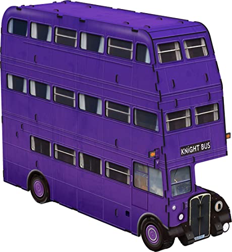 Revell 3D Puzzle 00306 I Harry Potter Knight Bus I 280 Teile I 4 Stunden Zauberhafter Bauspaß für Kinder und Erwachsene I Ab 8 Jahren I Erlebe die magische Welt von Hogwarts hautnah von Revell