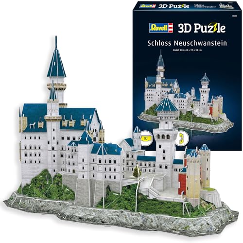 Revell 205 Schloss Neuschwanstein von Ludwig II. von Bayern Disney Zubehör, Farbig von Revell