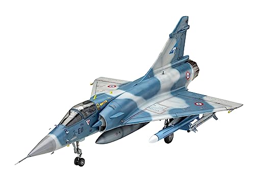 Revell Modellbausatz I Dassault Mirage 2000C I Detailreicher Level 5 Flugzeug Bausatz I 150 Teile I Maßstab 1:48 I für Kinder und Erwachsene ab 13 Jahren, Mittel von Revell