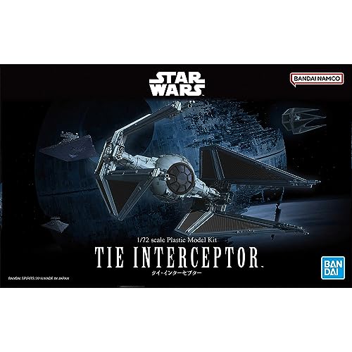 Revell 01212 Star Wars BANDAI TIE Interceptor Science Fiction Bausatz 1:72 von Revell