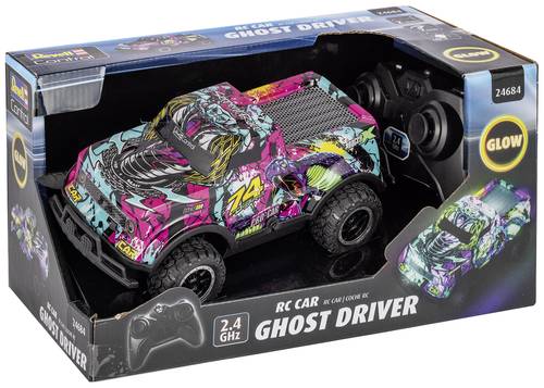 Revell Control 24684 Ghost Driver 1:22 RC Einsteiger Modellauto Elektro Straßenmodell mit Lichteffe von Revell Control