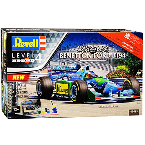 Ford Benetton B194 Michael Schumacher Weltmeister 1994 Formel 1 Komplettset 05689 Bausatz Kit 1/24 Revell Modell Auto von Revell