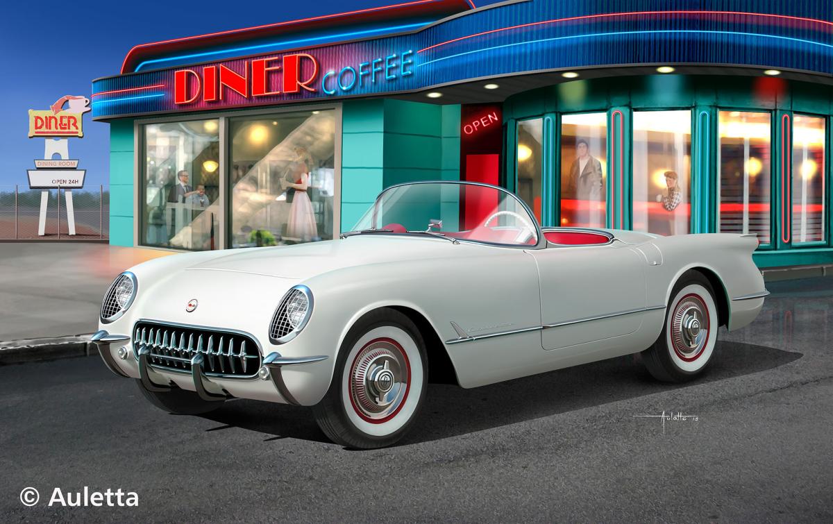 1953 Corvette Roadster von Revell