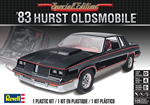 Revell 85-4317 1983 Hurst Oldsmobile, Maßstab 1:25 Modellbausatz aus Kunststoff, bunt von Revell