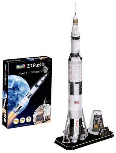 3D Puzzle Apollo 11 Saturn V 00250 1St. von Revell