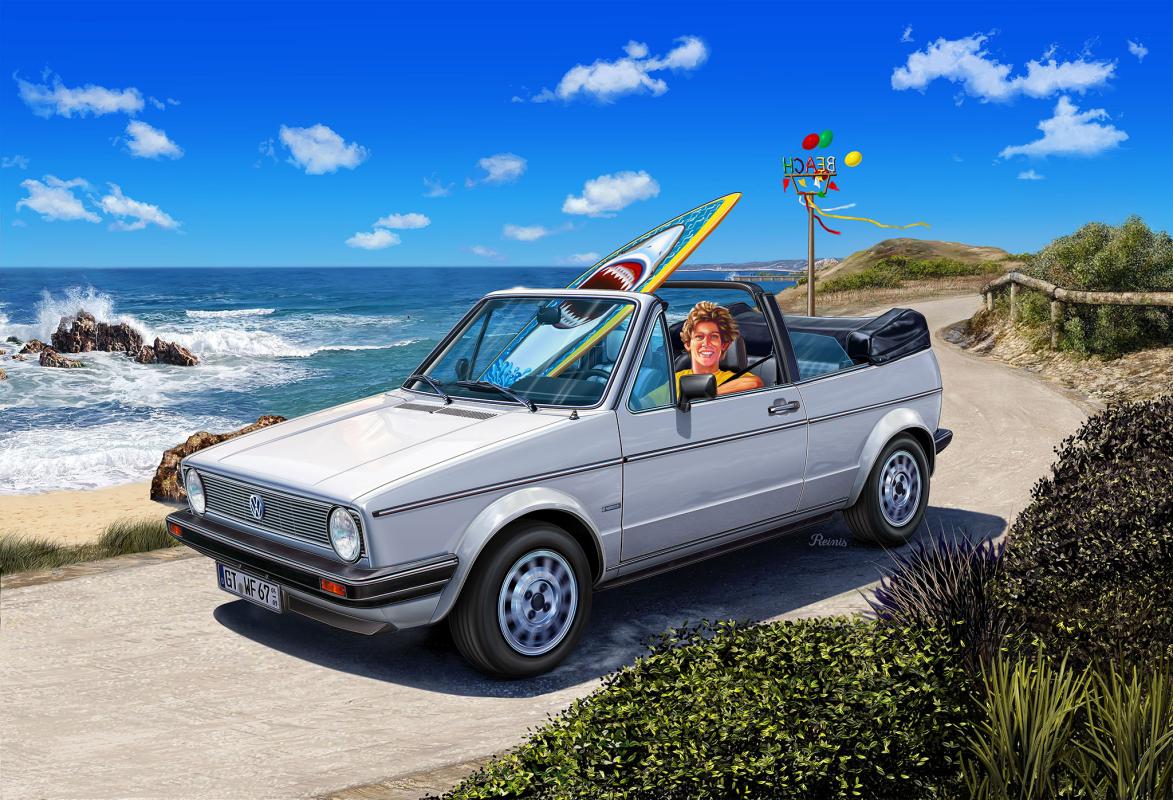 50 Jahre VW Golf 1 - Geschenkset von Revell