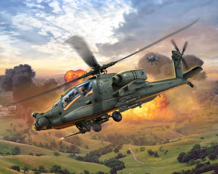 AH-64A Apache von Revell