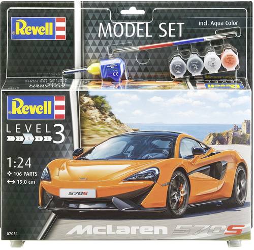 Revell 67051 McLaren 570S Automodell Bausatz 1:24 von Revell