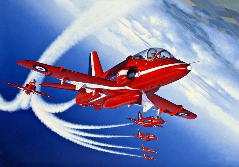 BAe Hawk T.1 Red Arrows von Revell