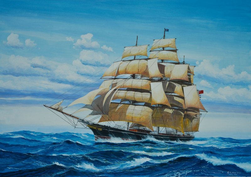 Cutty Sark von Revell