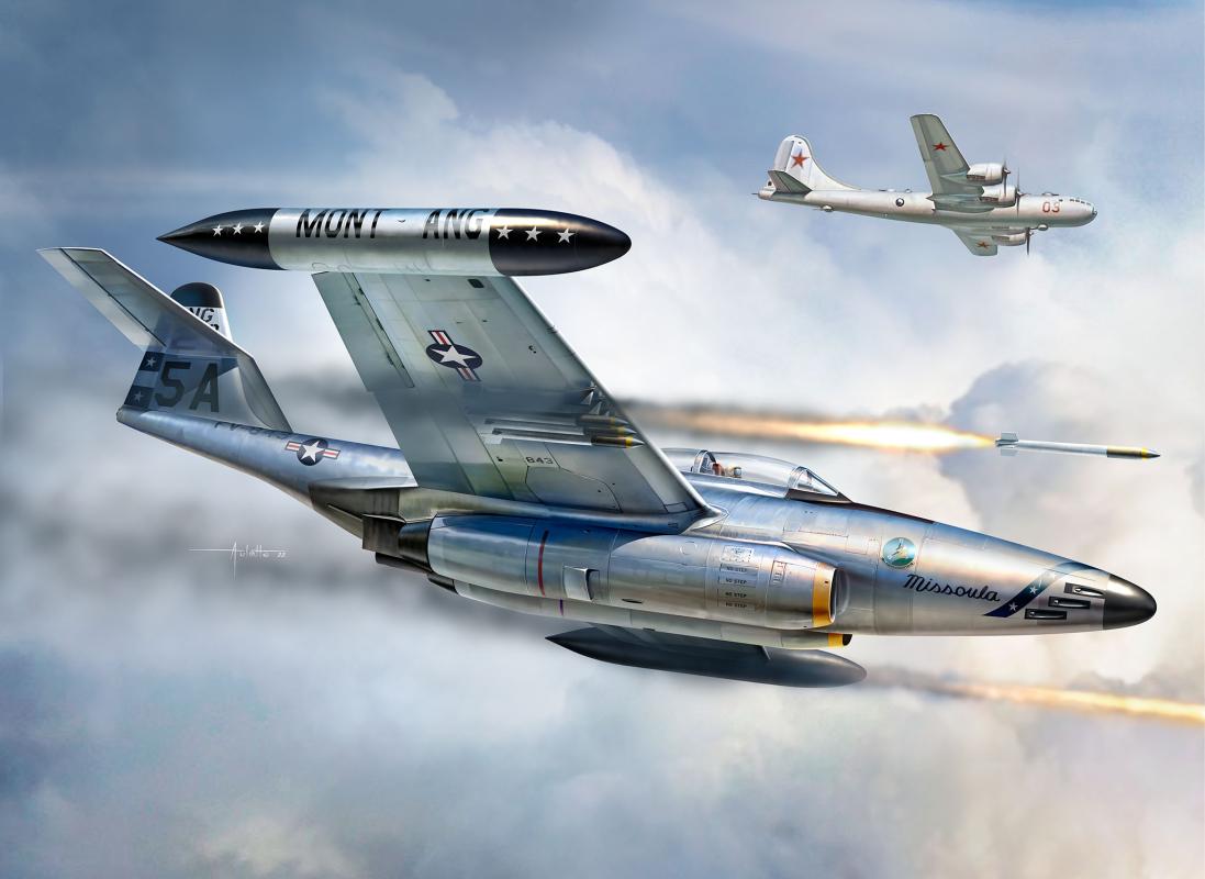 Geschenkset - 50th Anniversary Northrop F-89 Scorpion von Revell