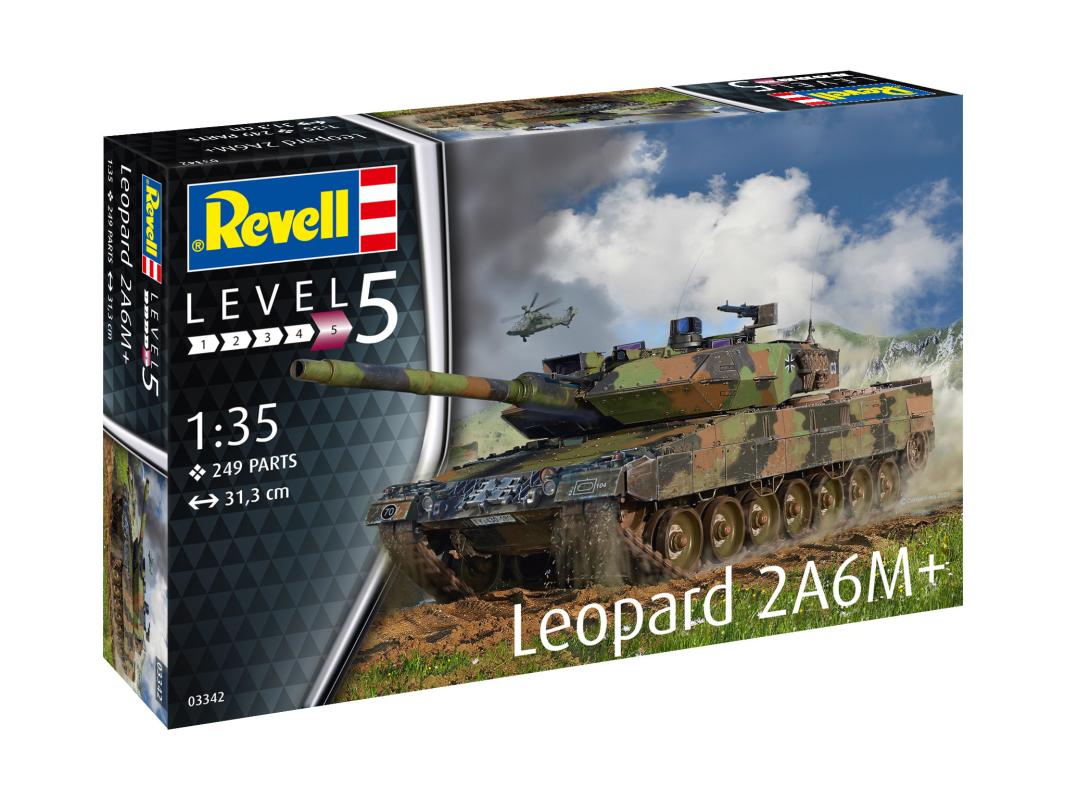 Leopard 2 A6M+ von Revell