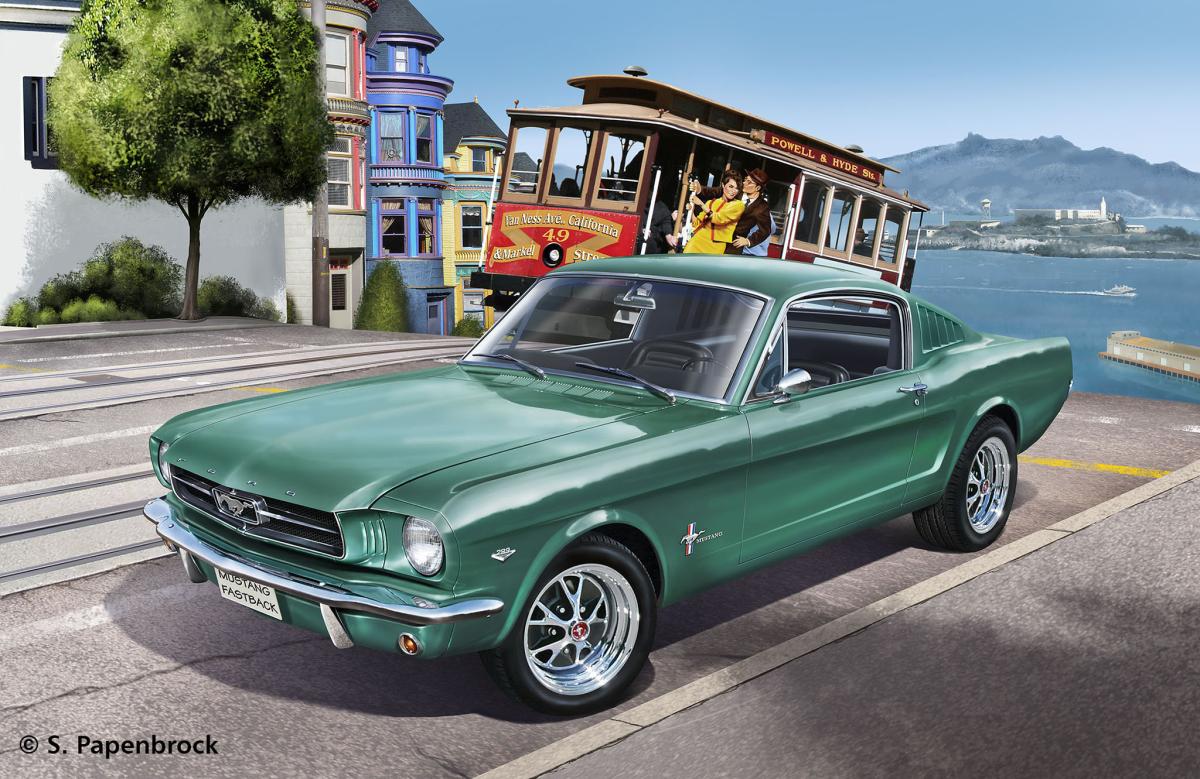 Model Set - 1965 Ford Mustang 2+2 Fastback von Revell