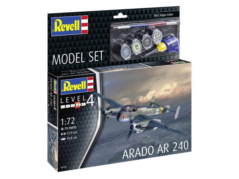 Model Set - Arado AR-240 von Revell