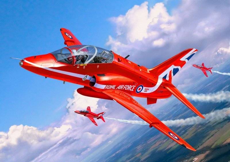 Model Set BAe Hawk T.1 Red Arrow von Revell