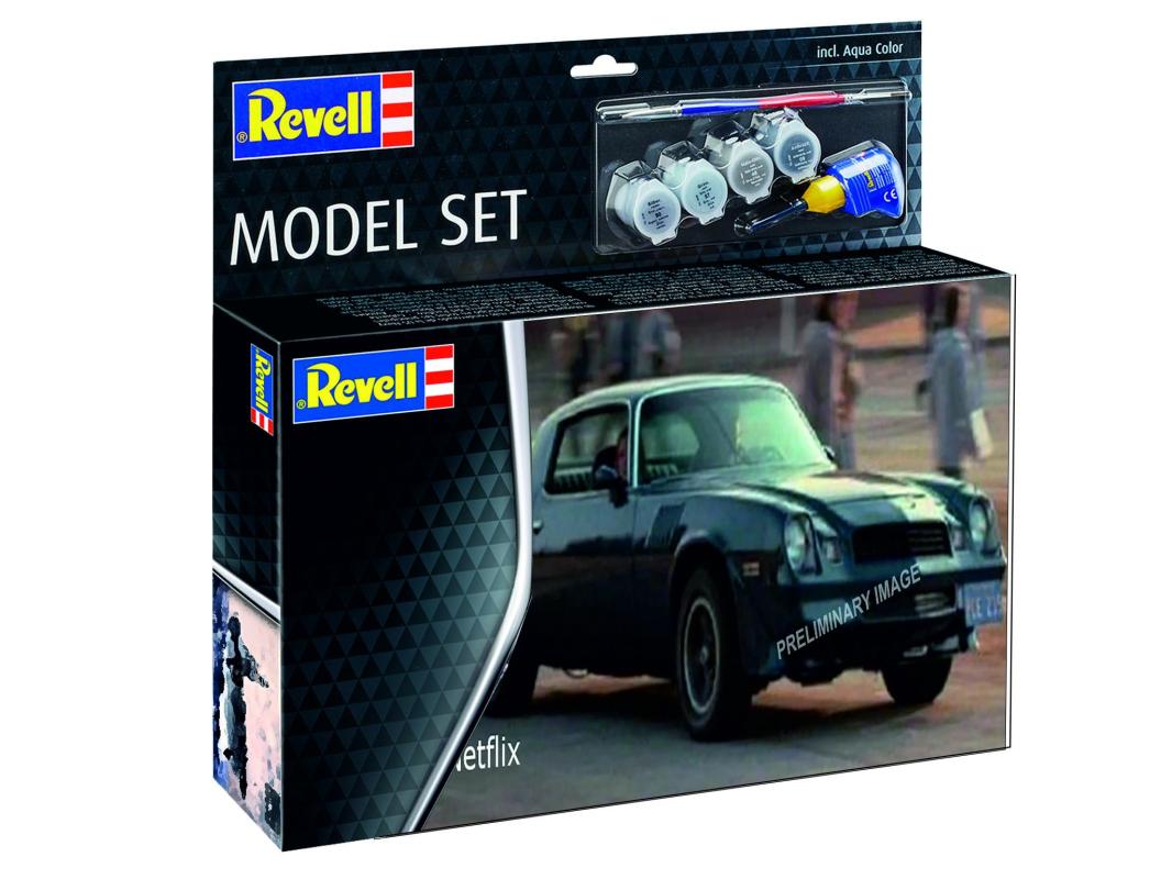 Model Set - Stranger Things - Chevy Camaro Z/28 von Revell