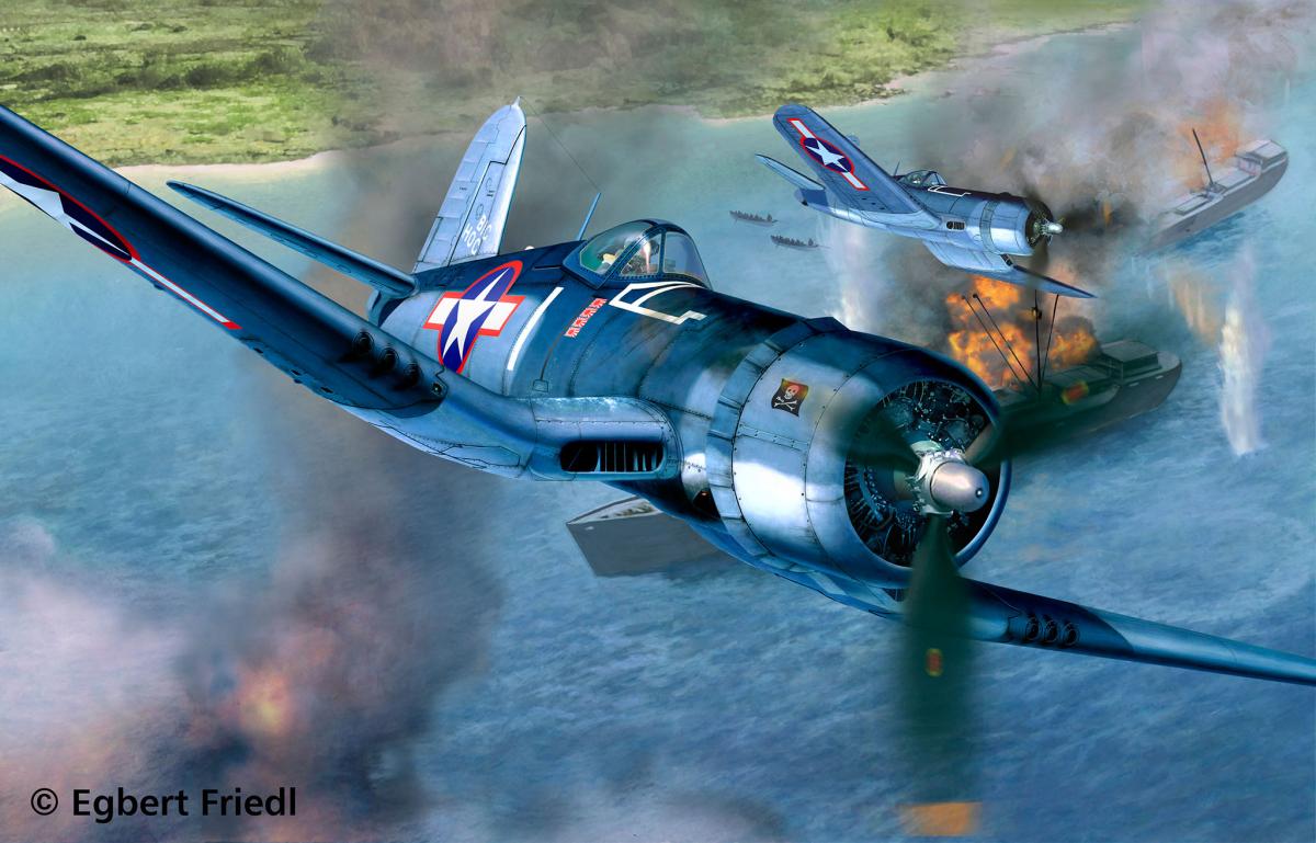 Model Set - Vought F4U-1A Corsair von Revell