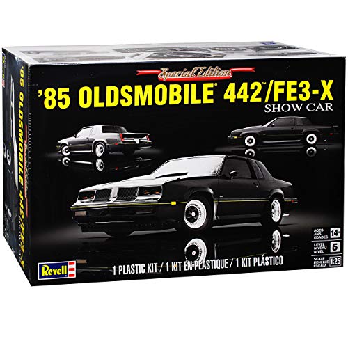 Oldsmobile 442 FE3-X Schwarz 1985 Show Car Bausatz Kit 1/24 1/25 Revell Monogram Modell Auto von Revell