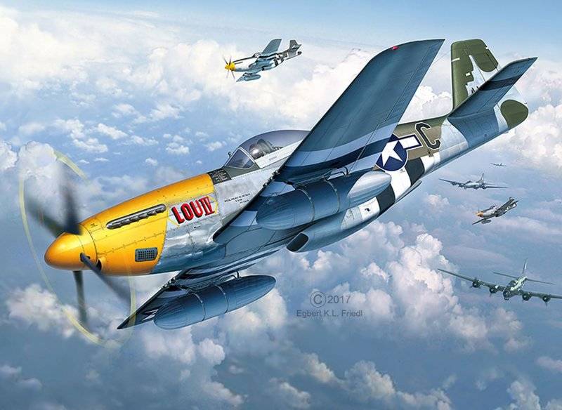 P-51D Mustang von Revell