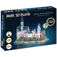 REVELL 00151 3D Puzzle 128 Teile Schloss Neuschwanstein-LED Edition von Revell