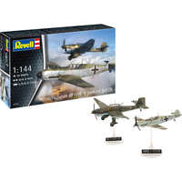 REVELL 03770 1:144 Messerschmitt Bf109E & Junkers Ju87B Stuka von Revell